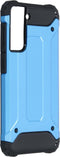 iMoshion Hoesje Geschikt voor Samsung Galaxy S21 Hoesje - iMoshion Rugged Xtreme Backcover - Lichtblauw