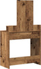vidaXL - Kaptafel - met - lades - - - Vintage - hout - 79x41x140 - cm