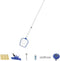 Bestway Flowclear - Onderhoudsset - 4-delige steel en chemische vlotter - Blauw