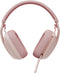 Logitech Zone Vibe Wireless - Headset - Draadloos Bluetooth 5.2 - Roze