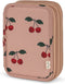 BEAU by Bo Konges Sløjd Back to School set - Clover rugzak, Thermo lunchzak en Pennenzak - Ma Grand Cerise Mahogany