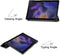 Samsung Galaxy Tab A8 - Smart Tri-Fold Case - Zwart