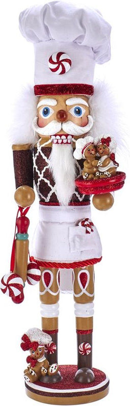 Hollywood Gingerbread Chef Nutcracker 15.5 Inch