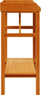 vidaXL - Tuin - Pottafel - in - Acaciahout - 75x40x90 - cm - - - Massief - Grenenhout
