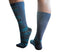 Unisex - kuithoogte - figuren - navy blauw 43 - 46 - Xpandasox