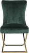 Richmond Stoel Chelsea Green velvet / gold (Quartz Green 501)