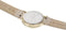 Pierre Cardin Belleville PC Monogram CBV.1503 Horloge - Leer - Beige - Ø 31 mm