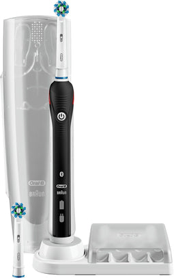 Oral-B Smart 4 4500N - Elektrische Tandenborstel - 100% meer plakverwijdering - Zwart (2 stuks)