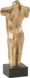 J-Line decoratie Torso Geometrisch - polyresin - goud