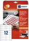 Badgekaart avery l4726-20 40x75mm 240st perf