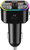 Technaxx FMT1600BT Bluetooth FM Transmitter - Met spraakassistent - USB-C PD 20W - Zwart/RGB