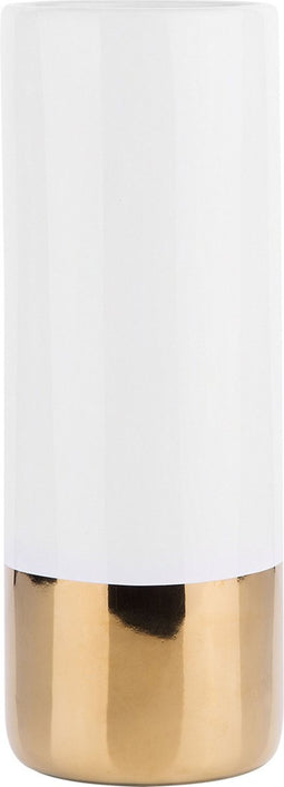 Beliani GELIDA - Bloemenvaas - Wit - Steengoed