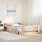 vidaXL - Bedframe - zonder - matras - massief - grenenhout - 100x200 - cm