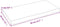vidaXL - Wandschap - 40x20x2 - cm - behandeld - massief - eikenhout - lichtbruin