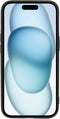 Mobiparts Silicone Cover - Soft case - Siliconen - Zwart (iPhone 15)
