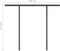 vidaXL - Luifel - automatisch - uittrekbaar - met - palen - 3x2,5 - m - geel - en - wit