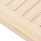 vidaXL - Kastdeuren - met - lamellen - 4 - st - 61,5x29,5 - cm - massief - grenenhout