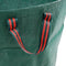 vidaXL - Tuinafvalzakken - met - Handvatten - - - 12 - stuks - - - Vouwbaar - - - Rond - - - Groen - - - 500 - L
