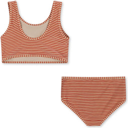 Konges Sløjd Jade bikini kind - Glitter Stripe - Maat 7-8 jaar