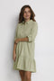 Kaffe KAnaya Dress - Dames Jurk - Maat 44 - Kniehoogte - Lange Mouw