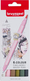 Bruynzeel Expression Fineliner / Brushpen set - Tokyo