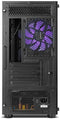 Nox Infinity Zeta - Mini Tower - ARGB Rainbow LED-strip - Zwart