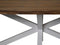 HSM Collection -Rechthoekige tafel tuin - 200x100x76 - Naturel/wit - Teak/metaal