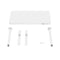 ACTIVEJET ET119W-C - Bureau met elektrische hoogteverstelling 140x70 - Wit