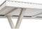 Eettafel DKD Home Decor Wit Metaal Mangohout 180 x 90 x 76 cm