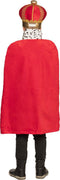 Boland - Koningsmantel kind rood - Kinderen - Koning - Prinsen en Prinsessen- Middeleeuwen