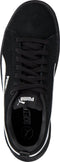 PUMA Smash Platform SD - Lage sneakers - Suède bovenwerk - Puma Black-Puma White