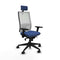 Bureaustoel Piqueras y Crespo 3D066N2 Marineblauw