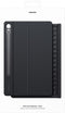 Samsung Galaxy Tab S9 - Book Cover Keyboard - Magnetische bevestiging en verstelbare kijkhoek - Zwart