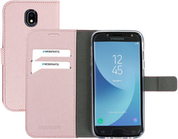Mobiparts Galaxy J5 (2017) - Wallet Case - Saffiano motief - Roze