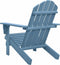 vidaXL - Tuinstoel - Adirondack - massief - vurenhout - blauw