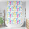 vidaXL - Doucherolgordijn - 130x240 - cm - stofbreedte - 126 - cm