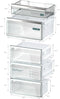 Siemens KG39NAIAU - Koel-vriescombinatie - Total NoFrost - hyperFresh <0°C> - Geborsteld staal