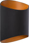 Lucide DILETTA - Wandlamp - Uplight en downlight - Zwart