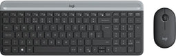 Logitech MK470 - Draadloos Toetsenbord met Muis - QWERTZ DE - Grafiet