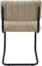 Feel Furniture - Luxe stoel - Ribbon - Taupe - 2 stuks