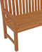 EazyLife Tuinbank - Teak houten tuinbank 150 cm - Geschikt voor 3 personen - Bruin