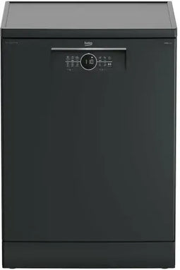 Beko BDFN26551AC2 - Vrijstaand afwasmachine - 15 plaats instellingen - Zwart