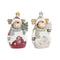 Kerstversiering DKD Home Decor Rendier Magnesium (24 x 17 x 39 cm) (2 Stuks)