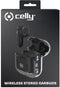 Celly Sheer - Draadloze hoofdtelefoon - In-ear met microfoon - Zwart