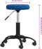 vidaXL - Massagekruk - fluweel - blauw