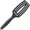 Olivia Garden Fingerbrush M - Haarborstel - Antistatisch - Zwart