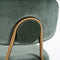 Richmond Barstoel Xenia Jade Velvet / Brushed Gold (Genova 504 Jade)