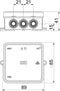 OBO Bettermann 2000164 Verdeeldoos (l x b) 85 mm x 85 mm
