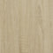 vidaXL - Dressoir - 60x31x70 - cm - bewerkt - hout - sonoma - eikenkleurig