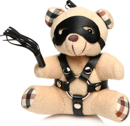 XR Brands AH120 - BDSM Teddy Bear Keychain - Tan
